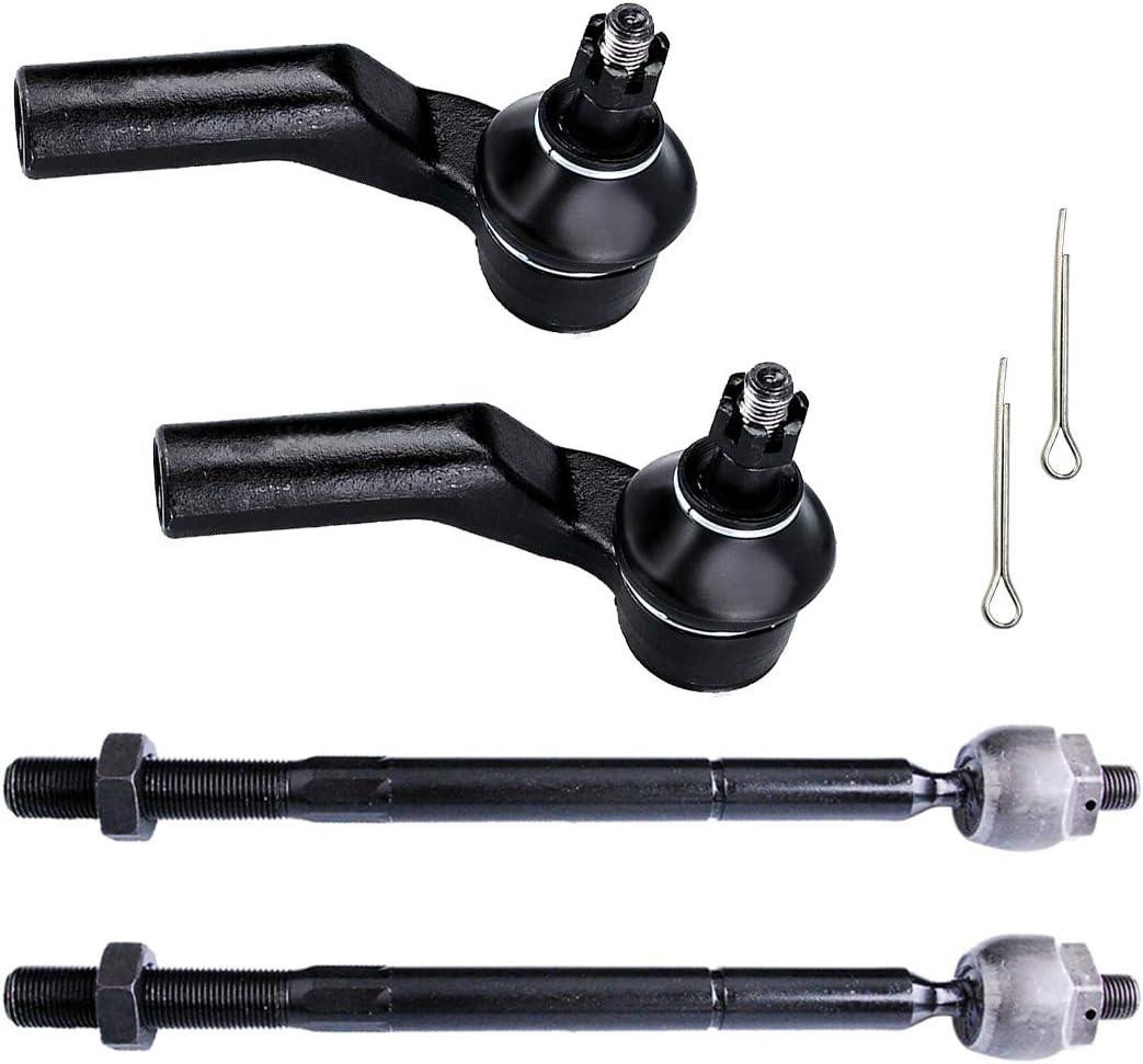 Inner and Outer Tie Rod Ends, 2pc EV800024 Inner Tie Rod End + 2pc ES800025 ES800026 Outer Tie Rod Ends for Mazda 3 2004-2013, Mazda 5 2006-2017 Inner and Outer Tie Rod Ends, 2pc EV800024 Inner Tie Rod End + 2pc ES800025 ES800026 Outer Tie Rod Ends for Mazda 3 2004-2013, Mazda 5 2006-2017