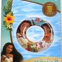 4 x Disney Moana 2 Character Inflatable Swimming Pool Float Ring 17.5 Inches