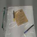 JJPRO Non-Magnetic Dry Erase Calendar for Fridge, Monthly Calendar, Weekly Planning Board Bundle for All Smooth Surfaces. Clear Reusable Calendar Stick to Fridge, Cabinet, Door&Glass