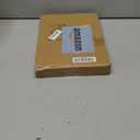 8.5 x 11 Acrylic Sign Holder with Wood Base - Tabletop Display Menu Stand - Clear Plastic L/T Shape Vertical or Slant Back Paper Holders - 3 Pack