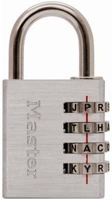 643DWD Aluminum Alpha Luggage Lock - Quantity 4