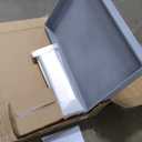 YITAHOME 2 Tier Heavy Duty Plastic Utility Cart 45 x 25 Inch, Rolling Work Cart w/Deep Shelves & 360 Swivel Wheels(2 Brake), Plastic Tool Cart Suitable for Warehouse, Garage, Office, Cleaning, Gray