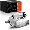 A-Premium Starter Motor Compatible with Honda Civic Acura EL 1998 1999 2000 2001 2002 2003 2004 2005, 1.6L 1.7L, 12V 1.2KW 9T Clockwise, Replace# 31200-P2E-A51