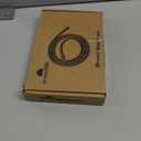 Blissland Shower Hose, 79 Inches Extra Long Stainless Steel Handheld Shower Head Hose with Brass Insert and Nut - Durable and Flexible(Brushed Nickel)