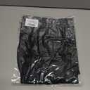 BMJL Women's Swimsuit Coverup V Neck Beach Cover ups Short Sleeve Flowy Bathing Suit Cover up(Black,M) (Black, M)