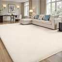 Sour Lemon 9x12 Area Rugs for Living Room, Soft Large Area Rug Fluffy Rugs for BedroomMachine Washable Area Rug Non Slip Carpet Rug for Living Room Playroom Kids Room Home Decor