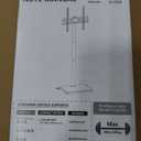 TVON Swivel Floor TV Stand with Mount for Most 32-60 Inch TVs up to 88 lbs, Height Adjustable TV Floor Stand Mount with Wood Base, Tall TV Stand for Bedroom, Corner & Living Room, Max VESA 400x400mm