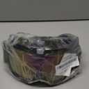 Lievermo Dirt Bike Goggles 2 Pack - Motorcycle, ATV, Riding, Ski, Windproof Racing Glasses (Colorful + Clear)