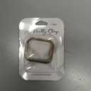 My Pretty Strap Glossy XOXO Protective Case for Apple Watch  Luxury Metal Cover for Women, Scratch-Resistant  Compatible with Apple Watch 38/40/41/42/44/45/46/49mm Gold, Rose Gold, Silver