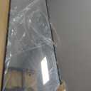 Delma Arched Mirror Full Length,Standing Mirror Full Body,Large Floor with Stand for Wall Entryway Door Bedroom Bathroom Living Room (56"L x 15"W, Black Frame)