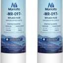 MARRIOTTO MIWF6200 Water Filter Replacement for Midea MIWF6200, MRS26D5AST, MRS26D7AST, MRQ22D7AST, MF-2008-R2, NS-WF26SS0-1, Zline MIWFT2100, RFM-W-36, WF200, SJWF200, SJG2254FS, NSF42, (2 Pack)