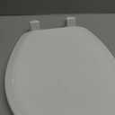 Mayfair 44ECA-000 White Enamel Toilet Seat