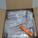 Probrico 30 Pack| Black Cabinet Handles 3-3/4 Inch(96mm) Hole Centers Drawer Pulls Stainless Steel Kitchen Cabinet Handles Matte Black Square Drawer Handles Modern Cabinet Hardware