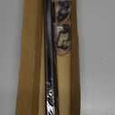 Curtain Rods for windows 32-62 inch, 5/8 inch Decorative Brown Splicing Heavy Duty Metal Curtain Rod set with Brackets