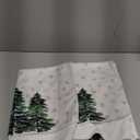 Artoid Mode Green Xmas Tree Christmas Kitchen Towels Dish Towels, 18x26 Inch Farmhouse Snowflakes Winter Decoration Cleaning Set of 2