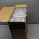 PRAKI Airtight Food Storage Containers Set with Lids - 24 PCS, BPA Free Kitchen and Pantry Organization, Plastic Leak-proof Canisters for Cereal Flour & Sugar - Labels & Marker (Black)