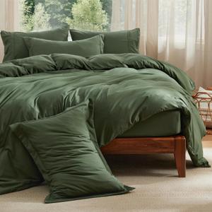 BEDSURE SET of 6 pieces, Queen, Green