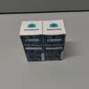 2 x White Touch Up Paint, Multi-Surface Touch Up Paint Pen For Cabinet, Furniture, Wall, Porcelain, Semi Gloss Appliance Paint Cover Scratches Interior & Exterior House Paint, 30ml, Black (1.5 Fl Oz (Pack of 1))