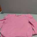 Onedreamer Sweatsuits for Women 2 Piece Outfits Puff Long Sleeve Crewneck Pullover Sweatshirt Jogger Lounge Sets (Medium, Rose Red)