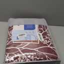 UOZZI BEDDING 3 Pieces Quilt Set Burgundy Red Branch King Size 102x88 Soft Microfiber Lightweight Coverlet Christmas Bedspread Summer Comforter Set Bed Cover for All Season (1 Quilt+ 2 Shams)