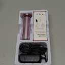 4.8IN Longer Electric Foot Callus Remover with 120pcs Sandpaper Discs, Professional Aluminum Callus Remover for Feet, Stepless Speed Control Pedicure Tools for Dead Skin (Pink-pro)