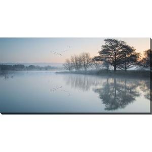 Streamlineart 15x30 Lake in The Midst Wall Art
