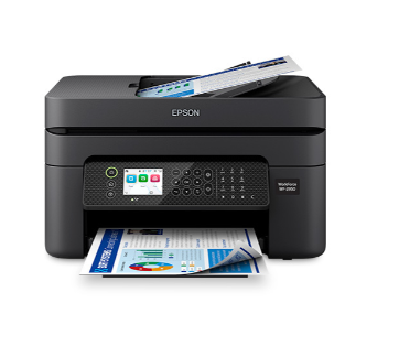 WorkForce WF-2950 Wireless All-in-One Color Inkjet Printer with Built-in Scanner, Copier, Fax and Auto Document Feeder