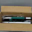 Foldable Walker with 360 Swivel Wheels & Motion Sensor Light, Lightweight Adjustable Height Rolling Walker for Seniors & Adults, Travel-Friendly Walking Frame with Large Storage Bag