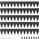 VEVOR Steel Landscape Edging, 6 Packs 40 x 6 in Rust-Resistant Metal Landscape Edging, Bendable Garden Edging Border, Heavy Duty Lawn Edging, Easy-to-Install, Flower Bed Yard Pathway Divider Black