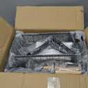 Premium Heavy Duty Carbon Steel Under Sink Organizer, Large 2 Tier Pull Out Cabinet Organizer, 7 Adjustable Heights with Smooth Ball Bearing Sliding Baskets for Bathroom & Kitchen