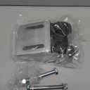 Boat Trailer Rollers with Brackets 4" Keel Roller Assembly Kit for Boat Trailer