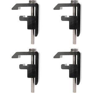 P-AC-04N Mounting Clamps for Truck Cap Camper Shell Toyota Tacoma/Tundra - 4 PCS