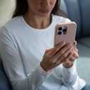 Incase ICON Case with Woolenex for iPhone 16 Pro Max - Durable, Protective, Lightweight, Water-Resistant, Scratch Resistant with Wireless Magsafe Charging - Cocoa Pebbled Plant Leather