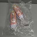 Mvlsoct Boys and Girl Low Top Canvas Kids Lace up Sneakers, Light Pink, 23