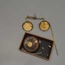 Royalantique Graceful Brass Antique Weighing Scale Balance Justice Law Scale Decoration Divine Item Jewellery with Complete Weight Vintage Weighing Machine Taraju Apothecary Scale