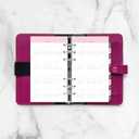 Filofax Calendar Diary Refill, Personal/Compact Size, Week-to-View, Confetti Minimal Diary Pack, Multilingual: Five Languages, 2025 (C68491-25)