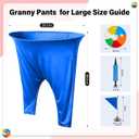 Granny Pants Yard Game for Adults (40 in * 31.5 in),2Pcs Granny Pants Outdoor Games with 10 Bouncy Balls,2 Pumps & Flags, Granny Pants Game for Family Carnival Party Reunion Gathering(Large)
