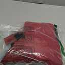 Queenmore Large Coat, Winter Jacket, Waterproof Puffy Snowsuit for Dogs - Adjustable Reflective Fleece Lining Warm Padding Parka for Cold Weather, Red L