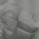 2 Pcs Wedding Flower Girl Baskets with Cute Pearl Handle Bowknot Satin Flower Baskets for Wedding Ceremony, Ivory