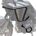 Motorcycle Crash Bars Engine Guards for Honda NX400 NX500 2024 2025 2026 NX 400 500 Bumper Extension Body Framework Guard Steel Highway Falling Protection Set (Upper+Lower)