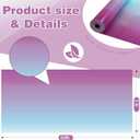 Breling Purple and Blue Non Woven Fabric Bulletin Board Rolls, 24inchx60ft, 24" x 3.9"
