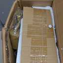 BoostArea Tree Floor Lamp, Brass Gold Industrial Floor Lamp, Modern Standing Lamp with Adjustable 3 Light, E26 Socket, Rotary Switch, Boho Stand Up Lamp Pole Lamps for Living Room, Bedroom (No Bulbs)