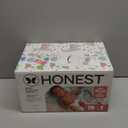 The Honest Company Comfort Dry Disposable Daytime Diapers for Sensitive Skin, Hypoallergenic, All the Alpacas + Turtle Time, Club Box Size 1 (8-14 lbs) 78 Count