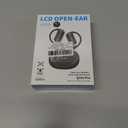 AI Translation Earbuds Real Time - Translator Earbuds for 144 Languages, LCD Touch Screen, Open-Ear Design, Translation Headphones, Audfonos Traductores, Perfect for Travel, Business -Sapphire Blue