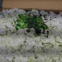 Riceshoot 240 Pcs Wedding Artificial Wisteria Hanging Flowers Floral Backdrop Garland 43.3 in/ 3.6 ft Silk Fake Wisteria Vine Rattan Long Wall String for Home Outdoor Party Decoration(Milky White)