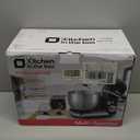 Kitchen in the box Stand Mixer,3.2Qt Small Electric Food Mixer,6 Speeds Portable Lightweight Kitchen Mixer for Daily Use with Egg Whisk, Dough Hook, Flat Beater (Yellow)