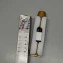 Compact Cordless Table Lamp, Rechargeable LED Night Light, Dual Light Source (RGB Top & Warm Bottom), Touch Control & Timer, Metal Lamp for Bedroom & Kids Room (Golden 1-Pack)