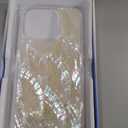 XIMAND for iPhone 15 Pro Case Made with Unique Genuine Seashell, Durable | Stunning Gorgeous | Drop Protection | Luxury Aesthetic Cover (Beige)