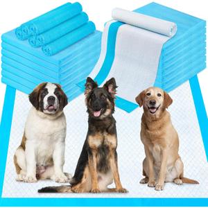 Pee Pads for Dogs & Cats 40"x40" 40 Count, Puppy Pads Extra Large, Disposable Thicken Pet Training Pads for Doggie Rabbits, Incontinence Underpads Ultra Absorbent & Quick-Dry, Leakproof Potty Pad
