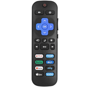3P ACK Universal Remote Replacement for Roku TV, Compatible with Roku Express/+ Hisense TCL Onn Sharp Element Philips Haier TVs, Remote control with 8 shortcut buttons